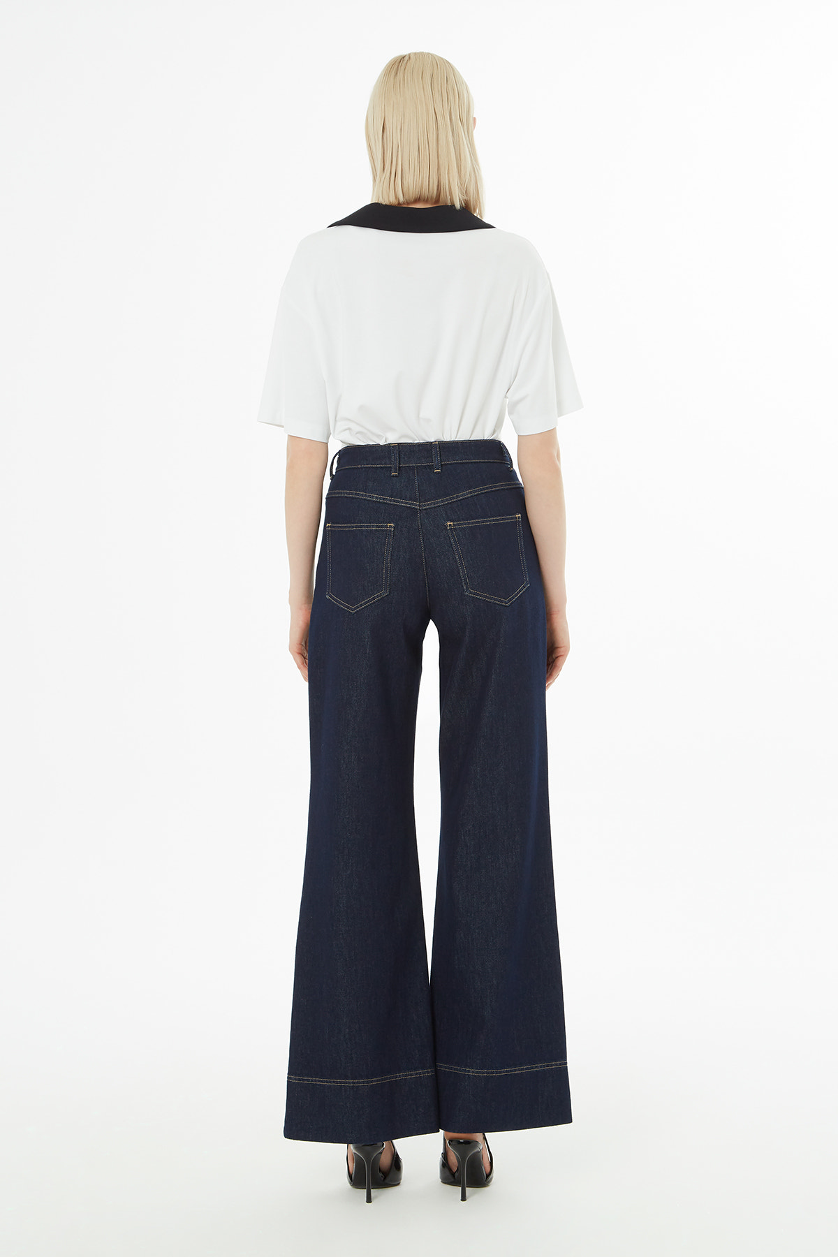 Duble Paçalı Jean Pantolon