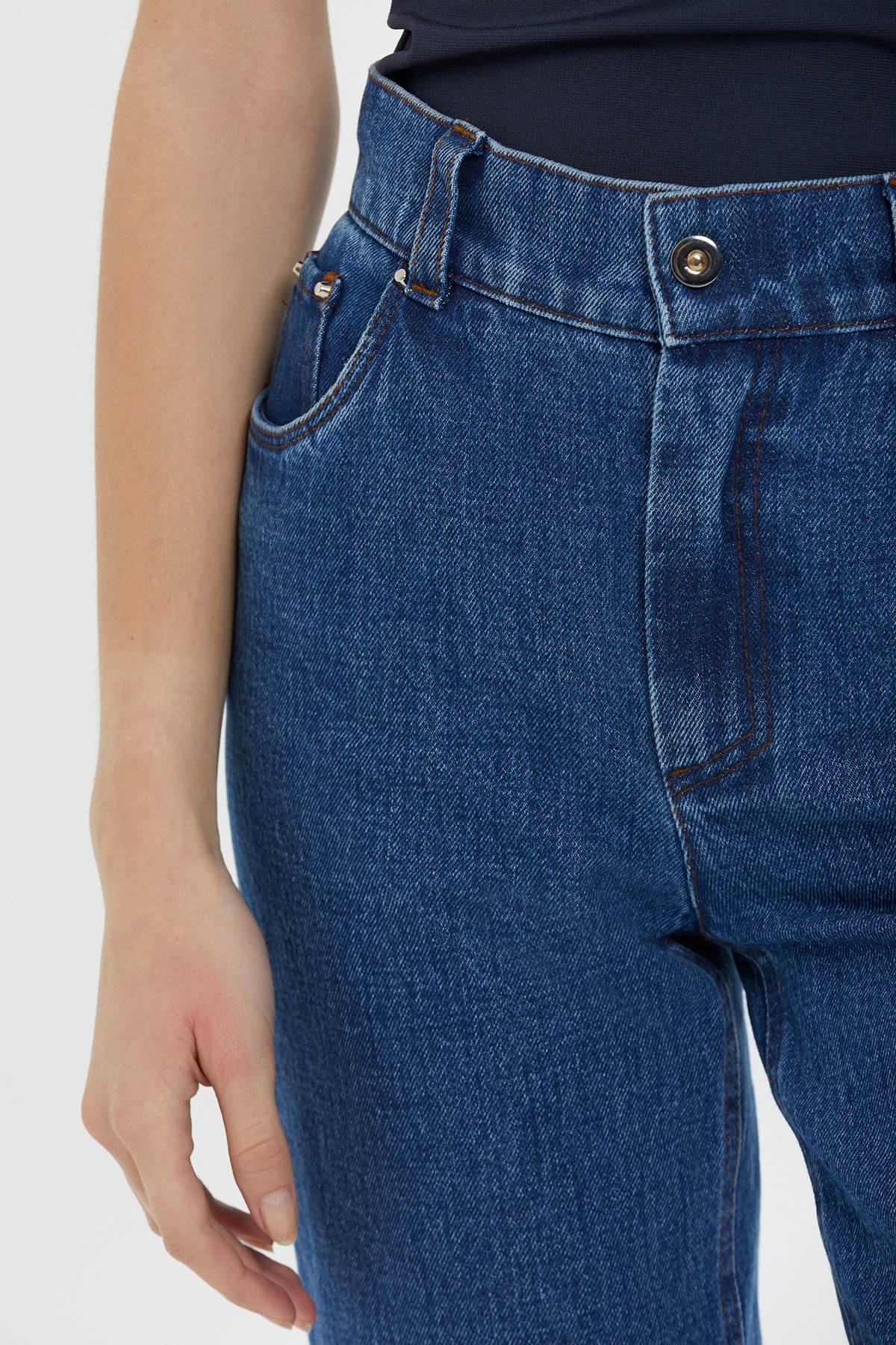 Klasik Beş Cepli Jean Pantolon