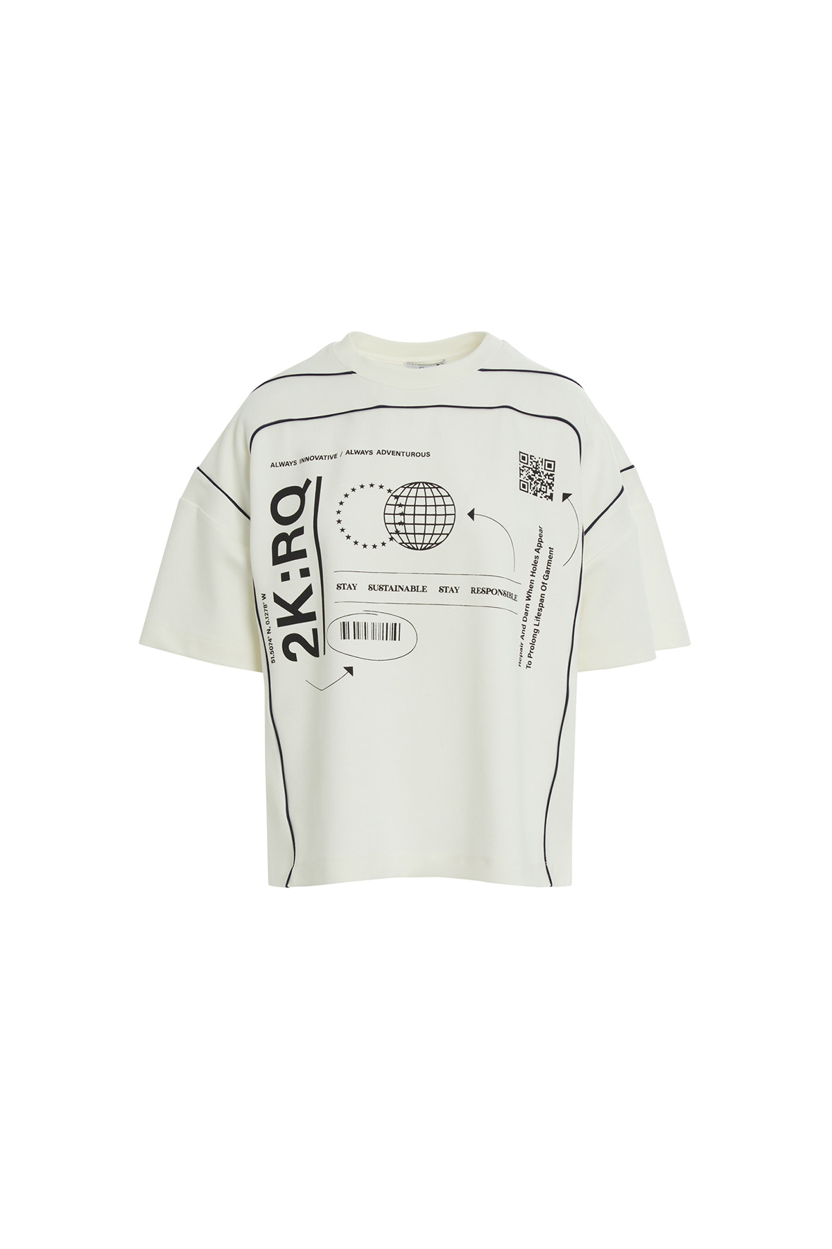 Grafik Baskılı T-shirt