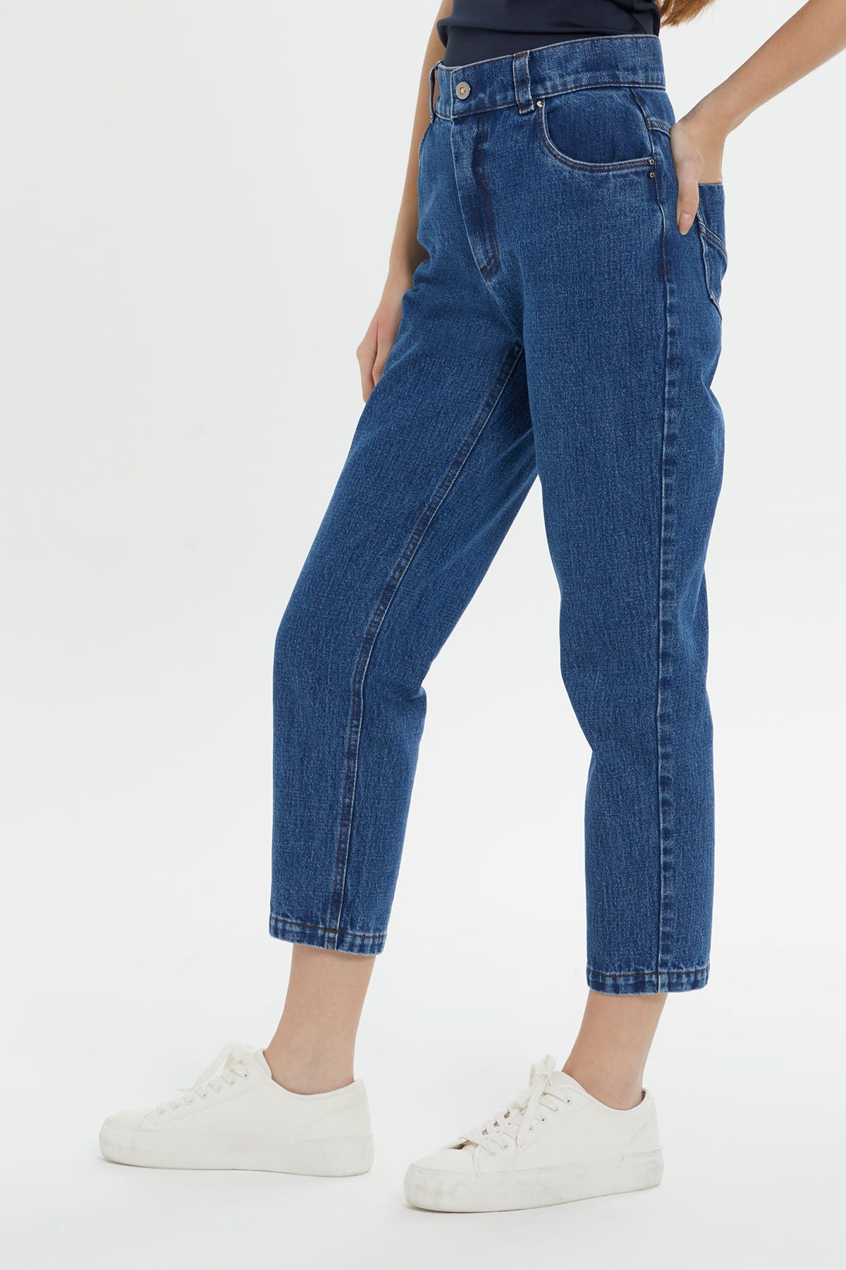 Klasik Beş Cepli Jean Pantolon