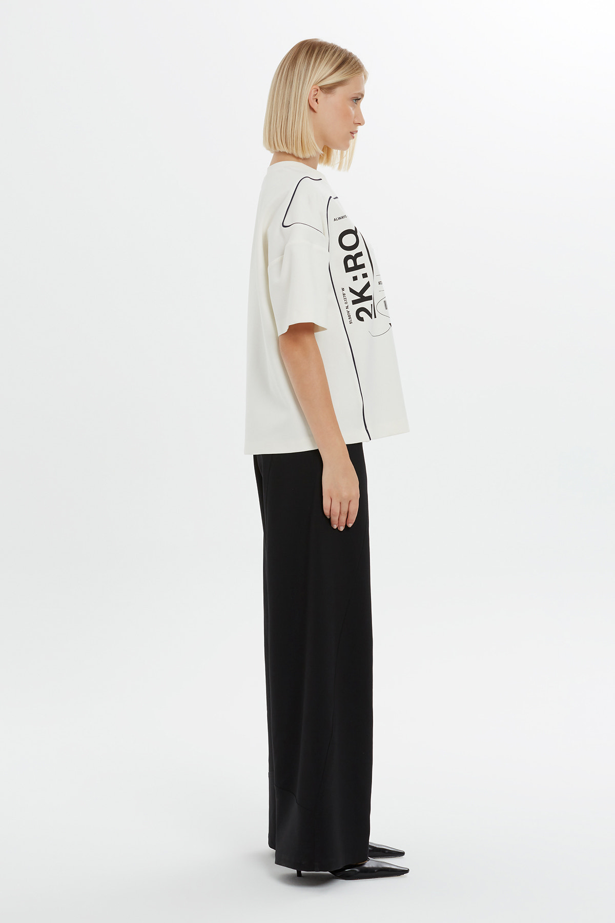 Grafik Baskılı T-shirt