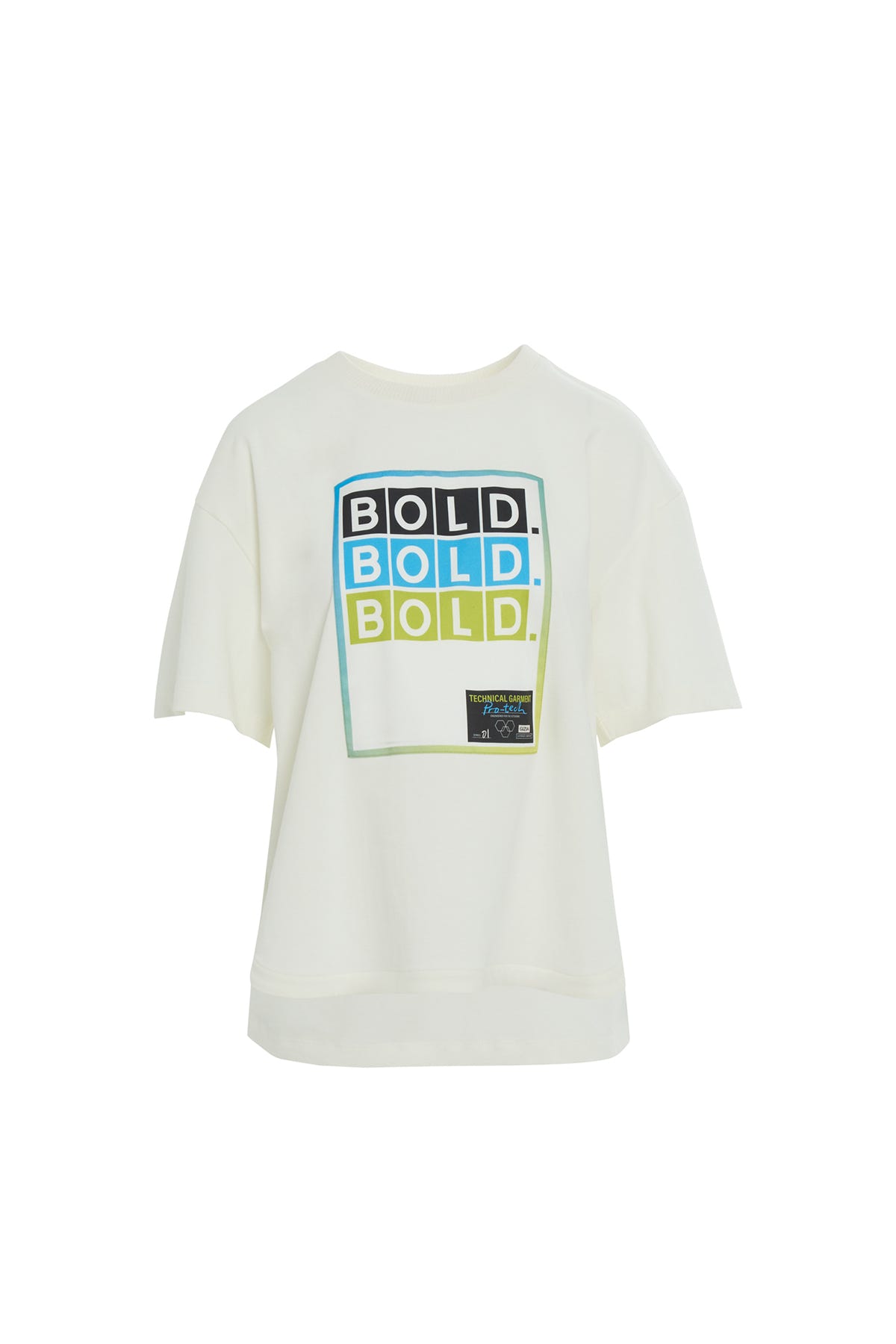 Slogan Baskılı Kısa Kollu T-shirt