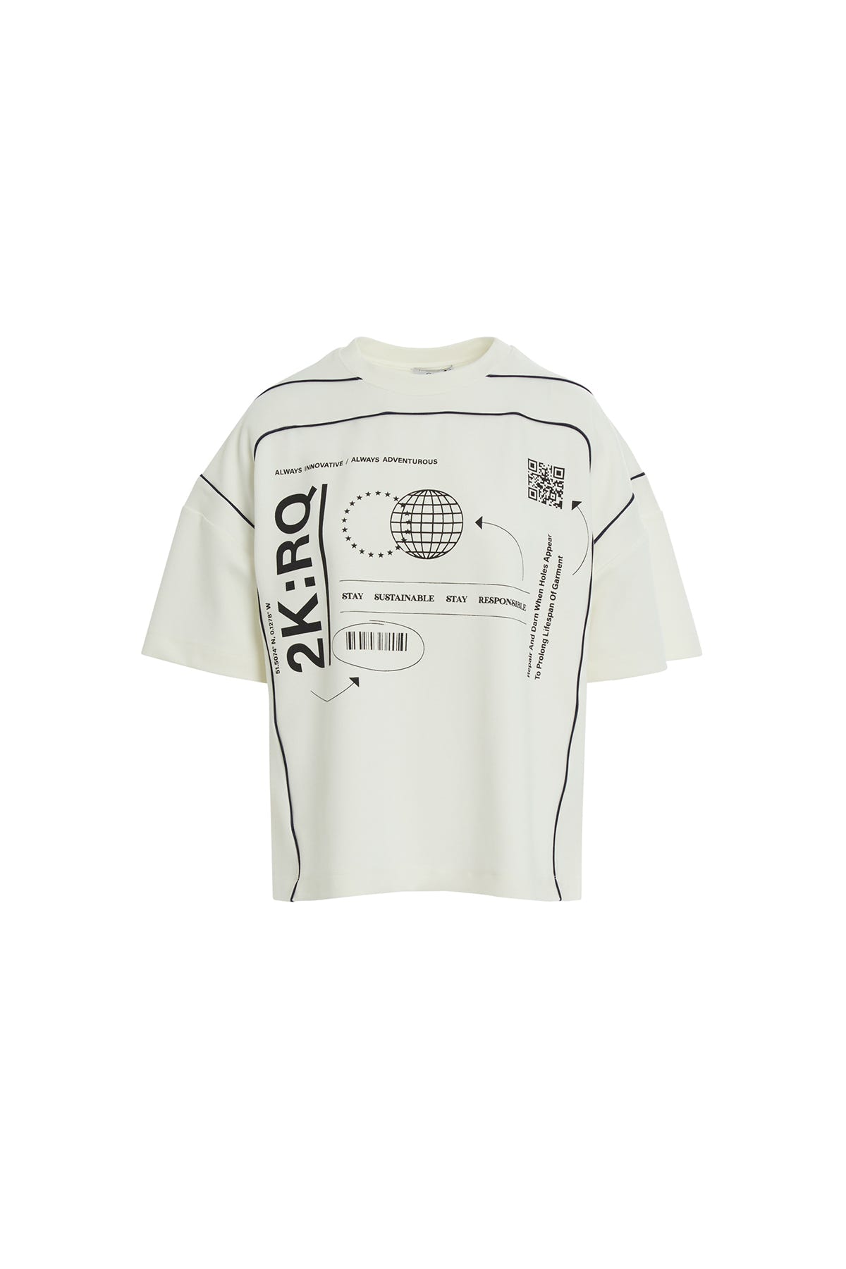 Grafik Baskılı T-shirt