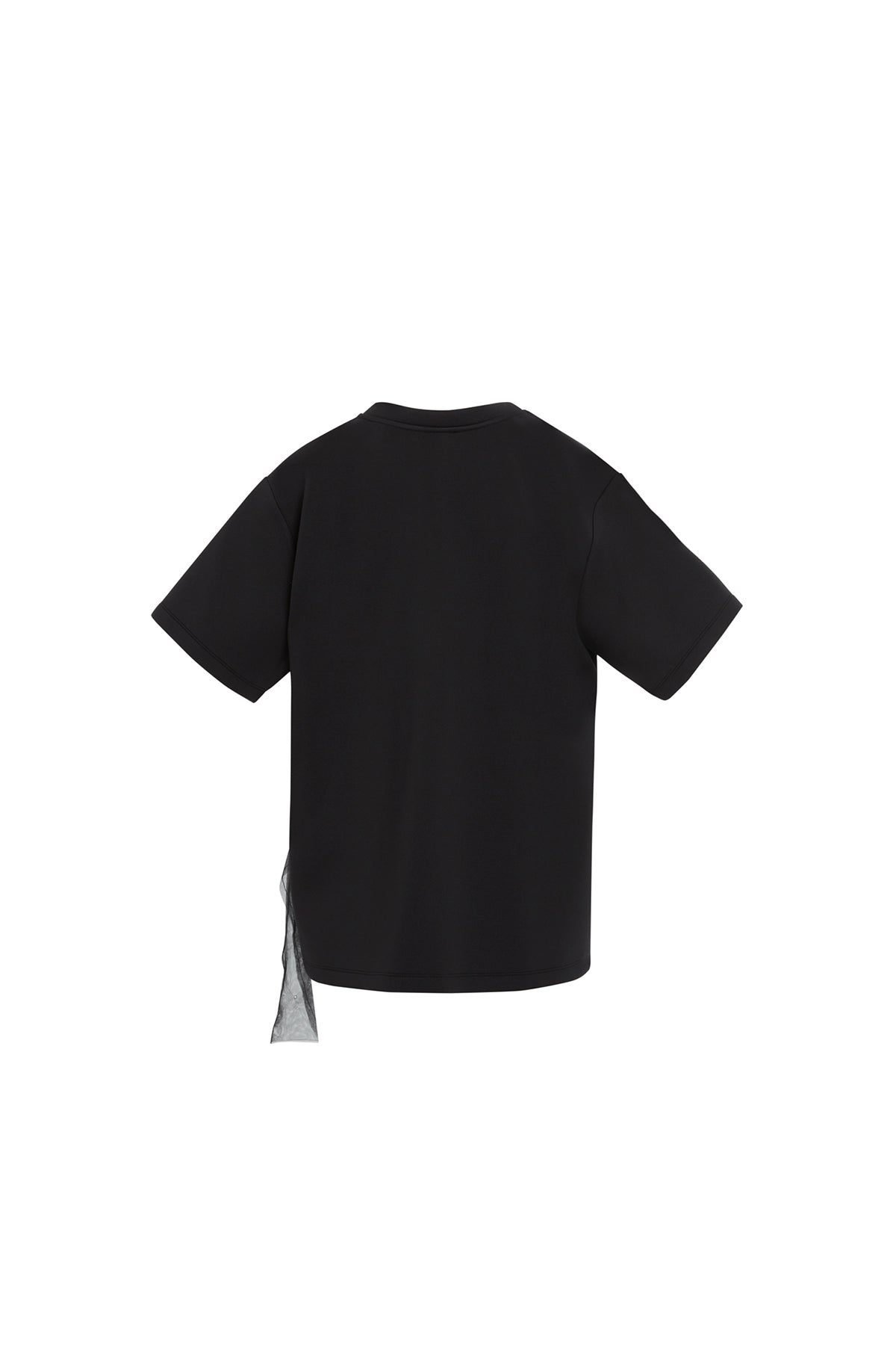 Tül Ve Boncuk Detaylı T-shirt