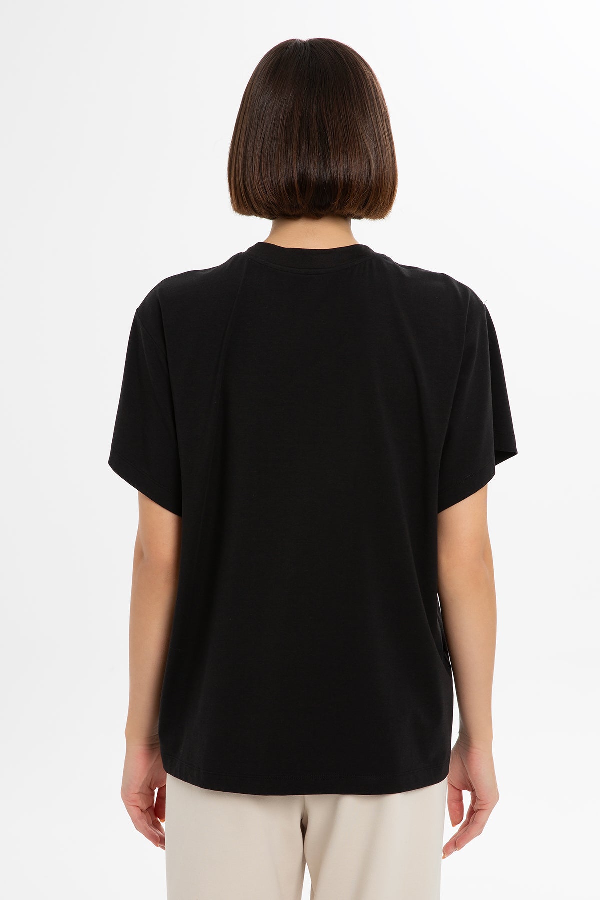 Parlak Taşlı T-shirt