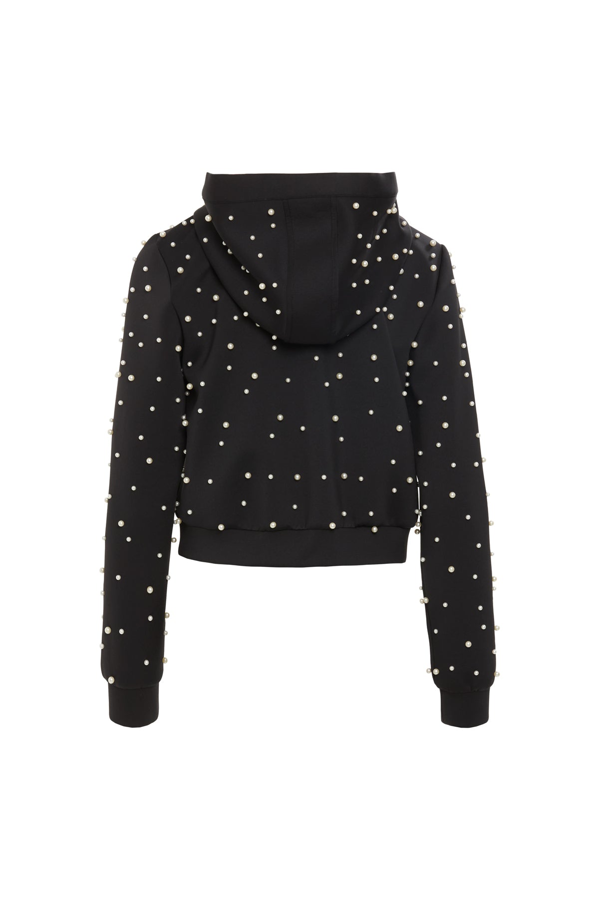Kapüşonlu Kısa Sweatshirt