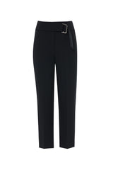 Toka Detaylı Yüksek Bel Pantolon
