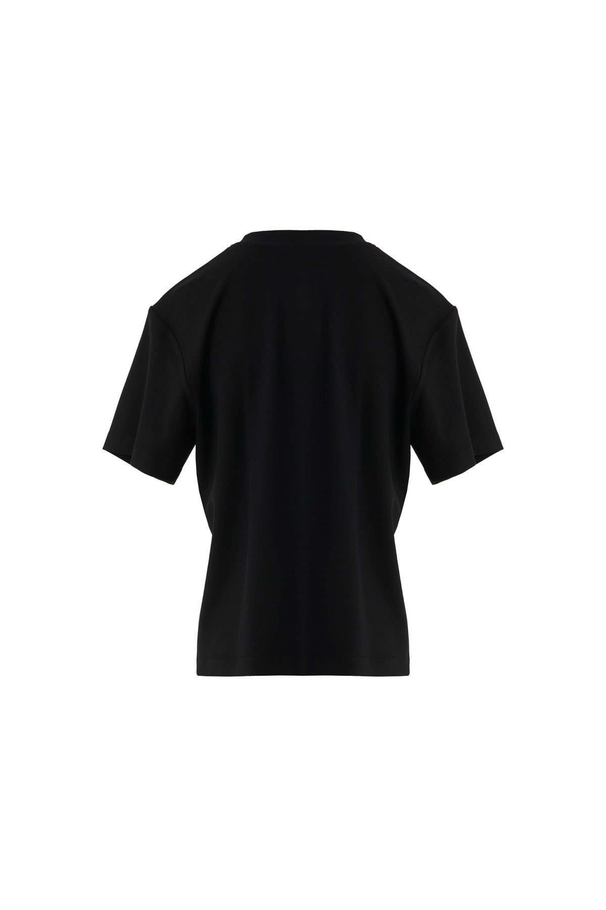 İşleme Detaylı Siyah T-Shirt