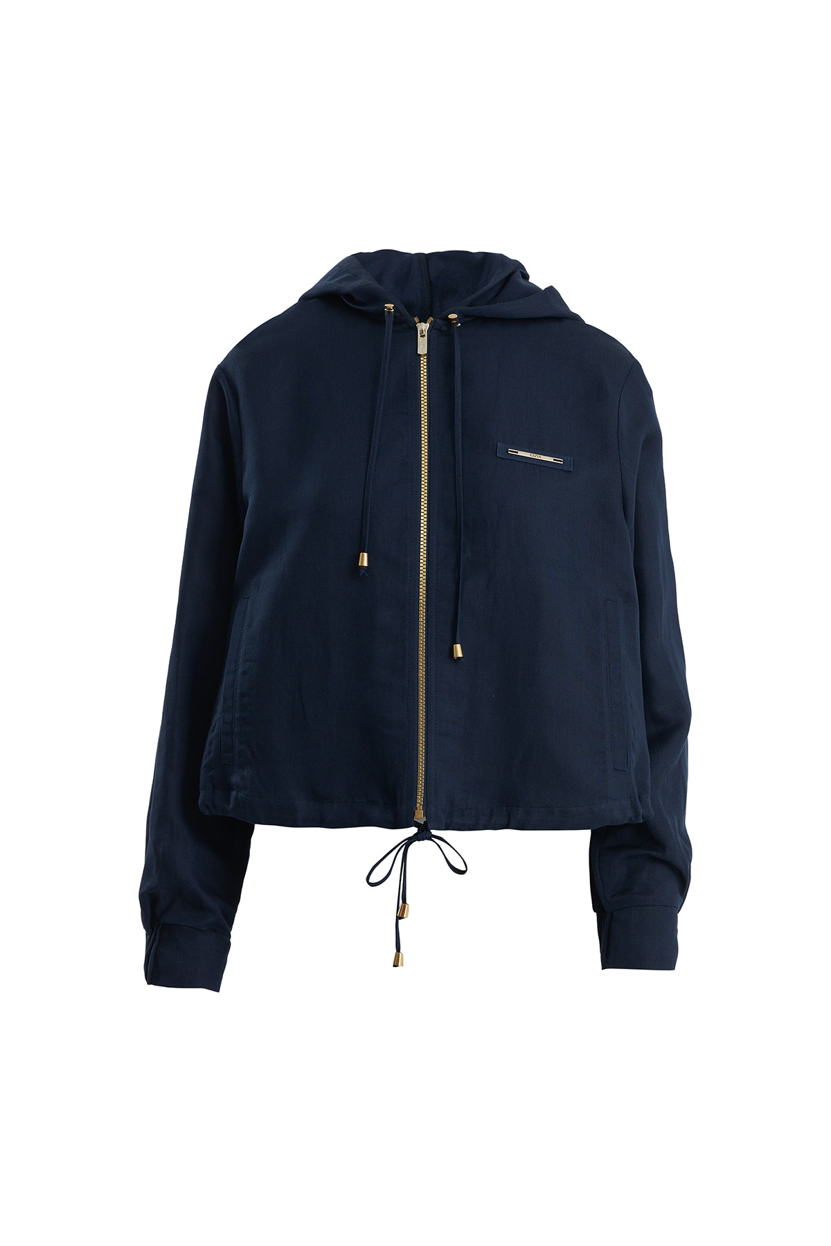 Logo Detaylı Lacivert Sweatshirt