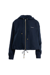 Logo Detaylı Lacivert Sweatshirt
